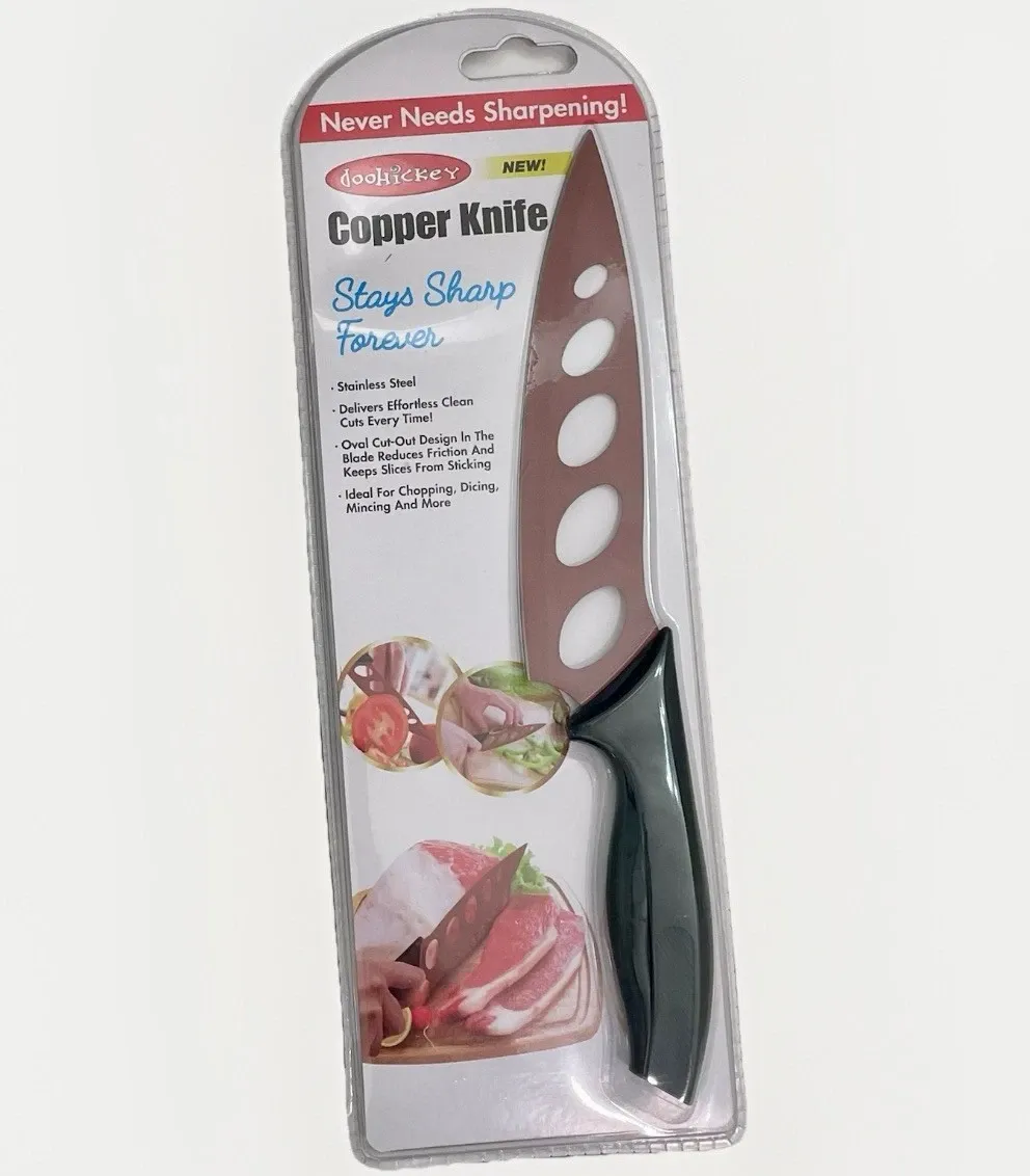 Doohickey Copper Knife – Never Needs Sharpening – Kitchen Utility Tool