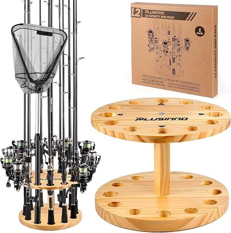 Plusinno V12 - 6 to 12 Standing Fishing Rod Holder - Retail - $25.99