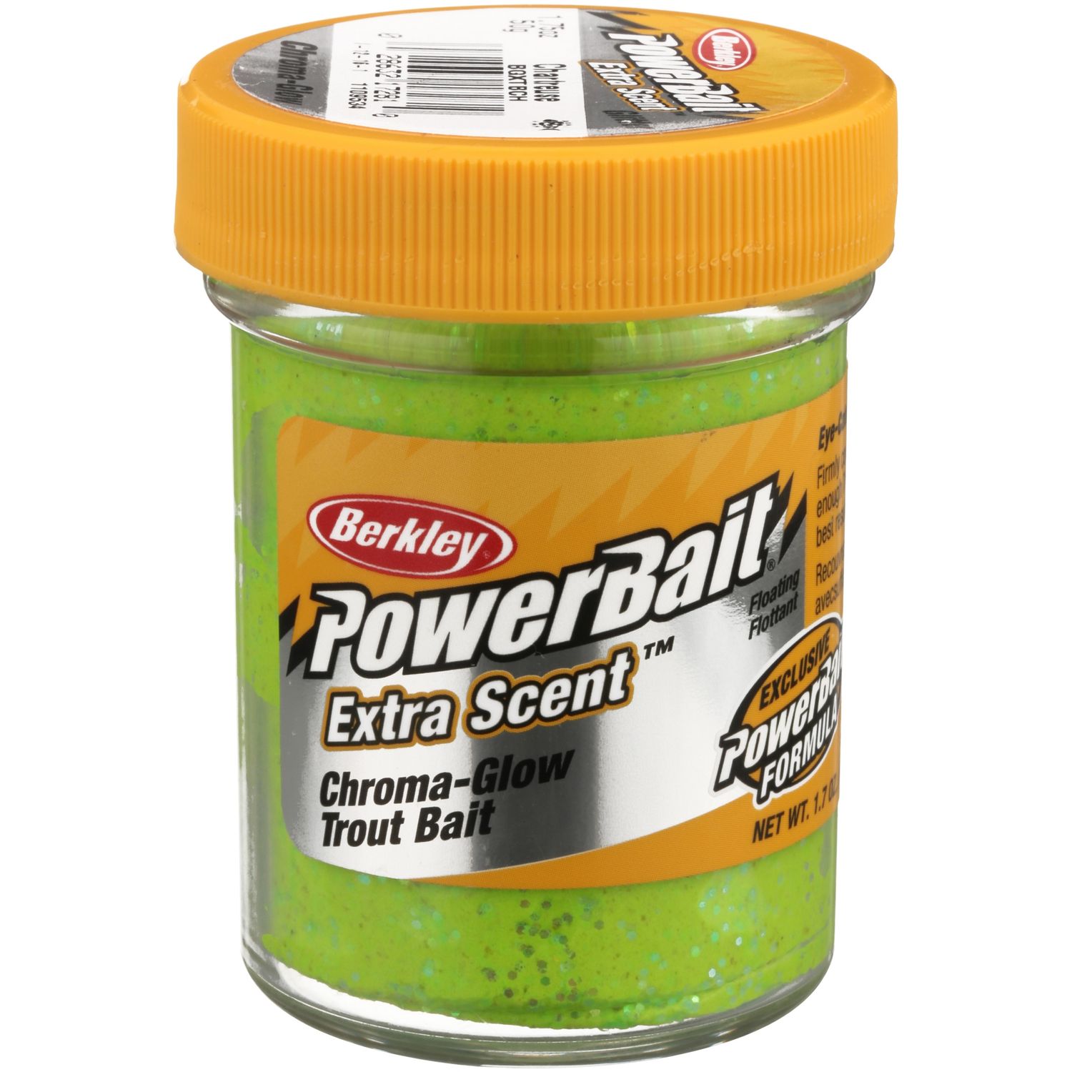 Berkley Power Bait Glitter Chroma-Glow Dough Fishing Dough Bait
