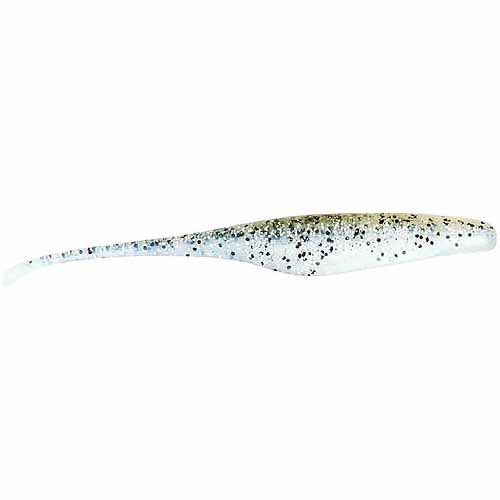 3 in. Bass Assassin - Baby Shad Salt &amp; Pepper Silver Phantom - 15 pc.