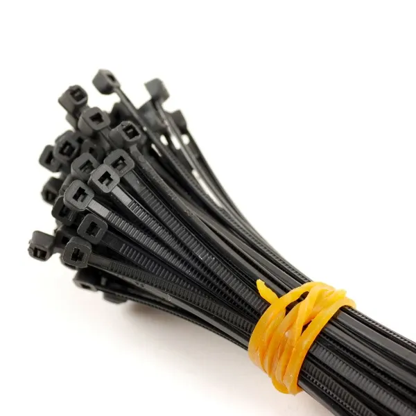 WOKIN 651246 NYLON CABLE TIE 4.8mm x 250mm, 100pc black