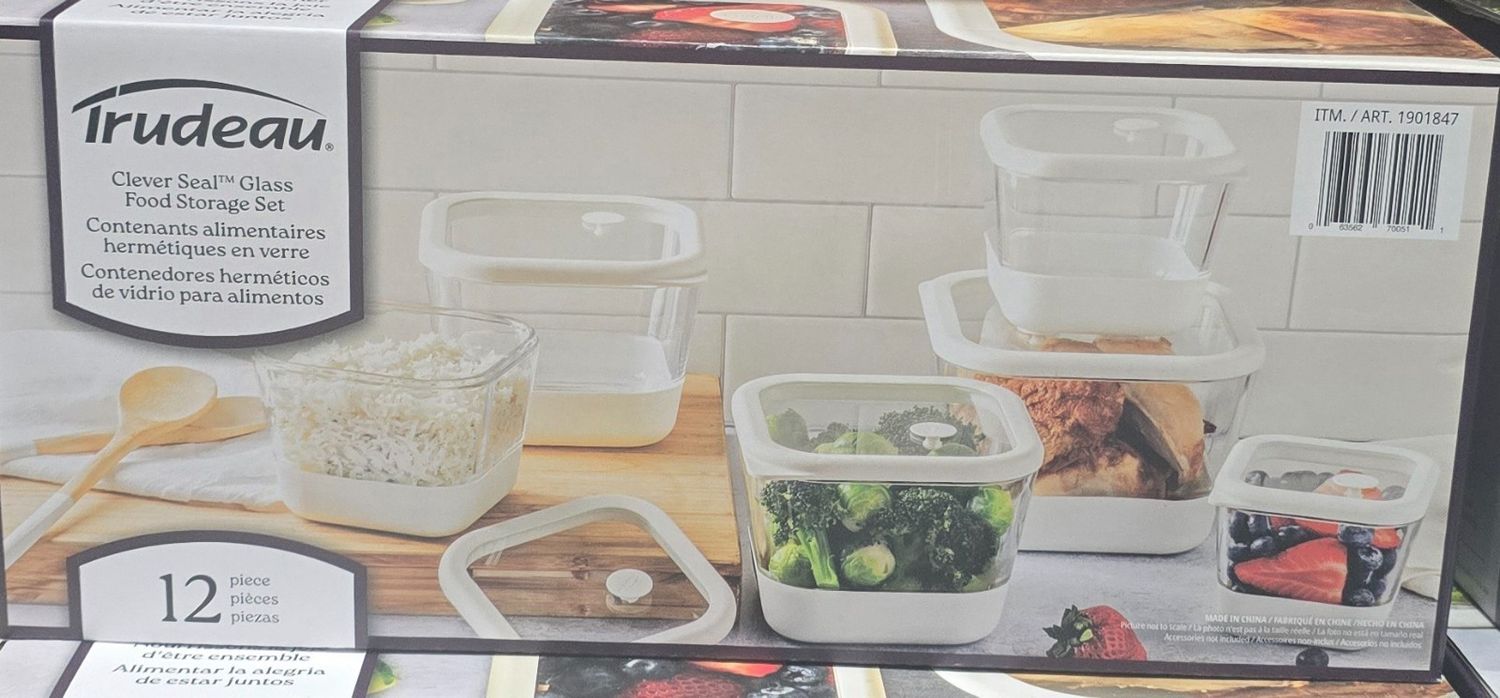 TRUDEAU 12PC CLEVER SEAL - Retail $32.99