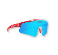 Los Reyes Mirrored Sunglasses - Prime - Red/White/Blue - UV 400 - Polarized - Retail - $98
