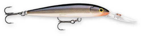 Rapala - Down Deep Husky Jerk - Suspending Original Finnish Minnow - DHJ-12 - Silver - (8 to 19 ft.) -