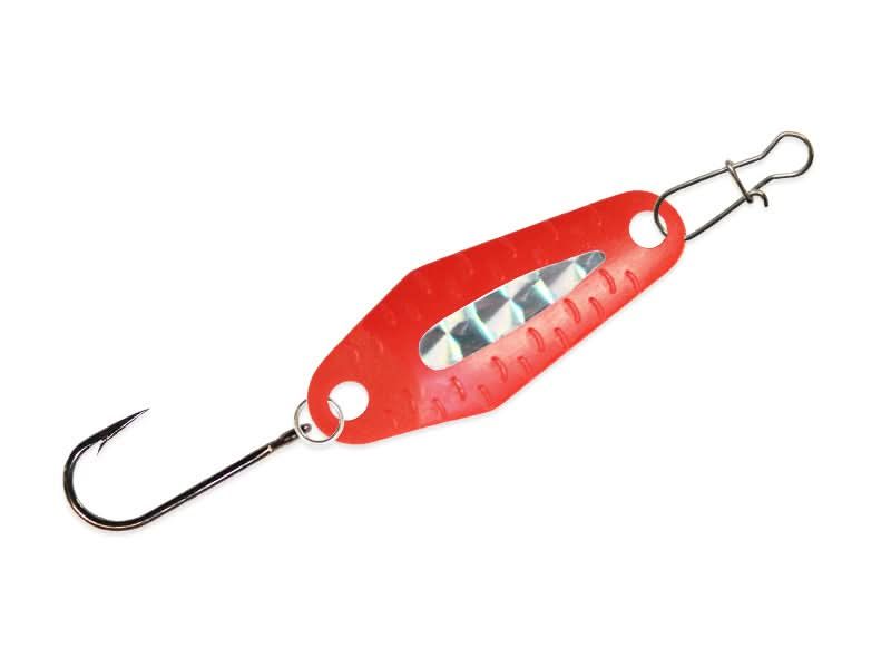 Mack's Lure - Imperial Spoon - UV Magic - Fire Red