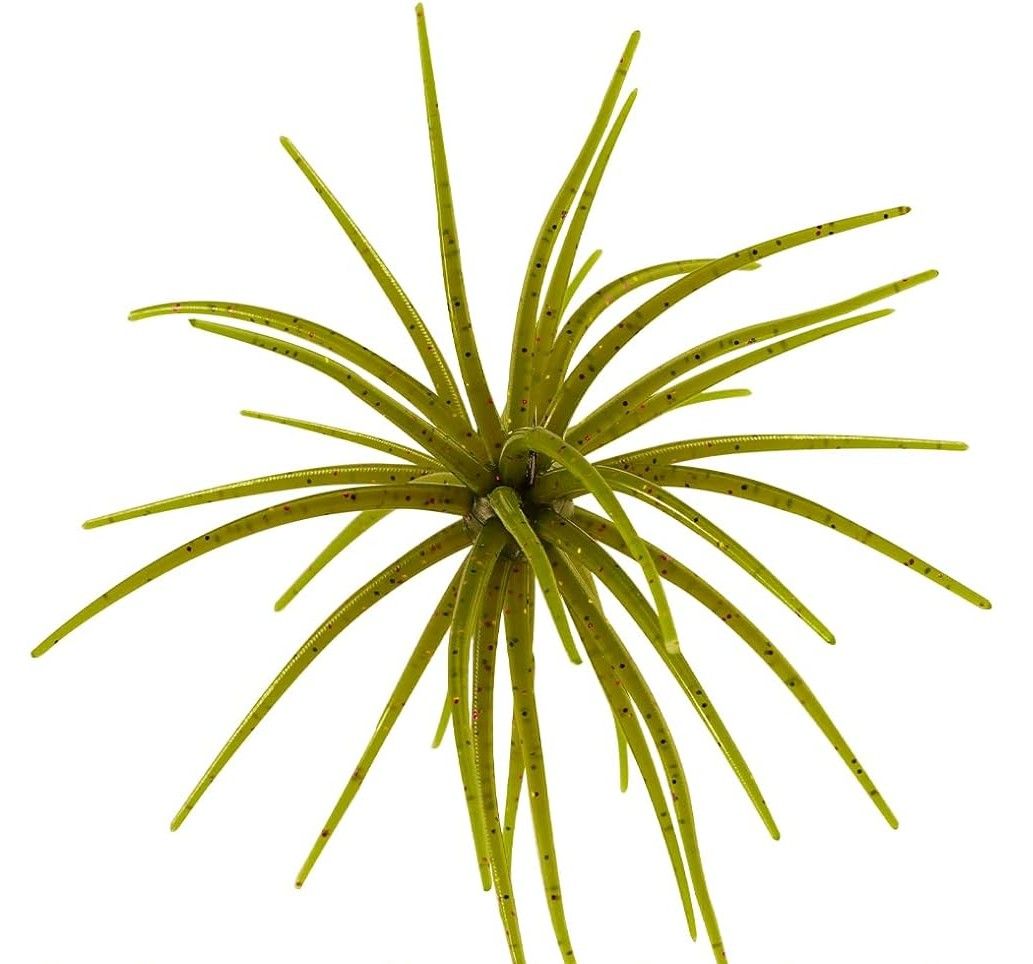 3 1/2 in. Moeba/Urchin Fishing Bait - Pumpkinseed Green