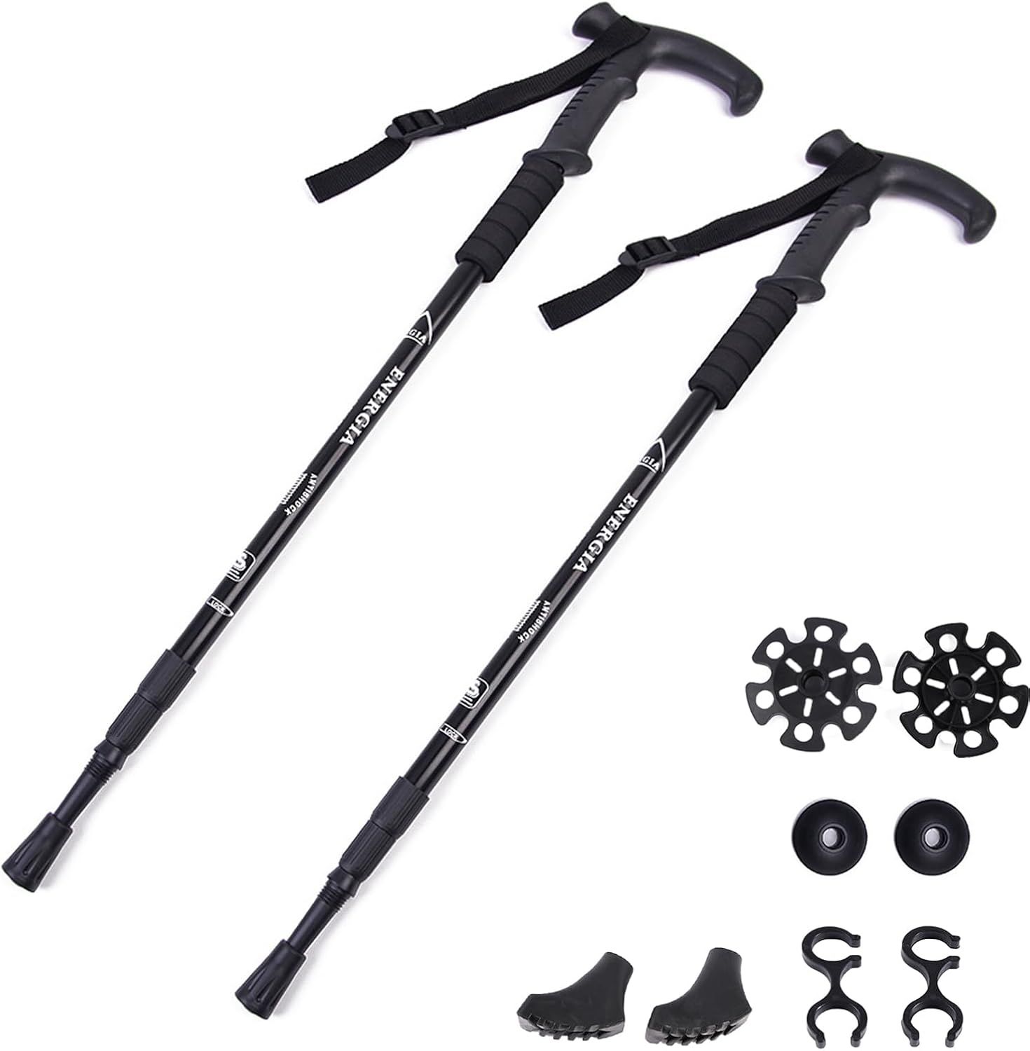 Energia Anti-Shock Trekking Cane - Adjustable - 53 in. Extension - Retail - $28.99