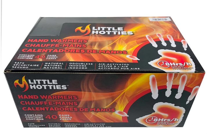 Little Hotties Air Activated Warmers - 40 Hand Warmers