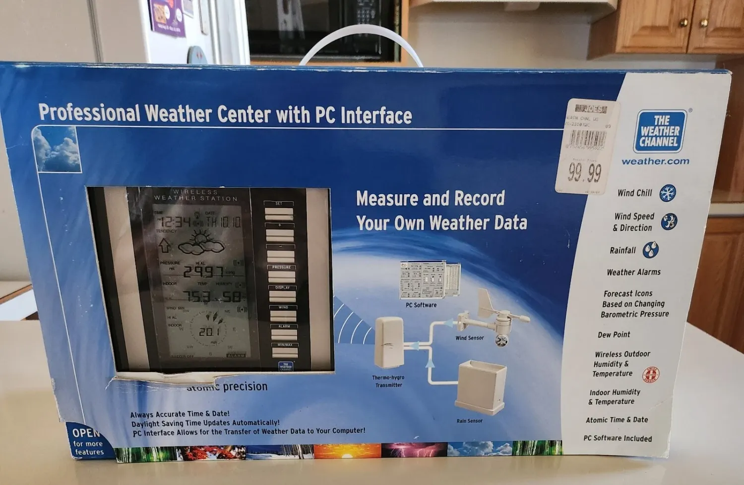The Weather Channel Professional Weather Center with PC Interface WS-2310TWC - Retail $99.99