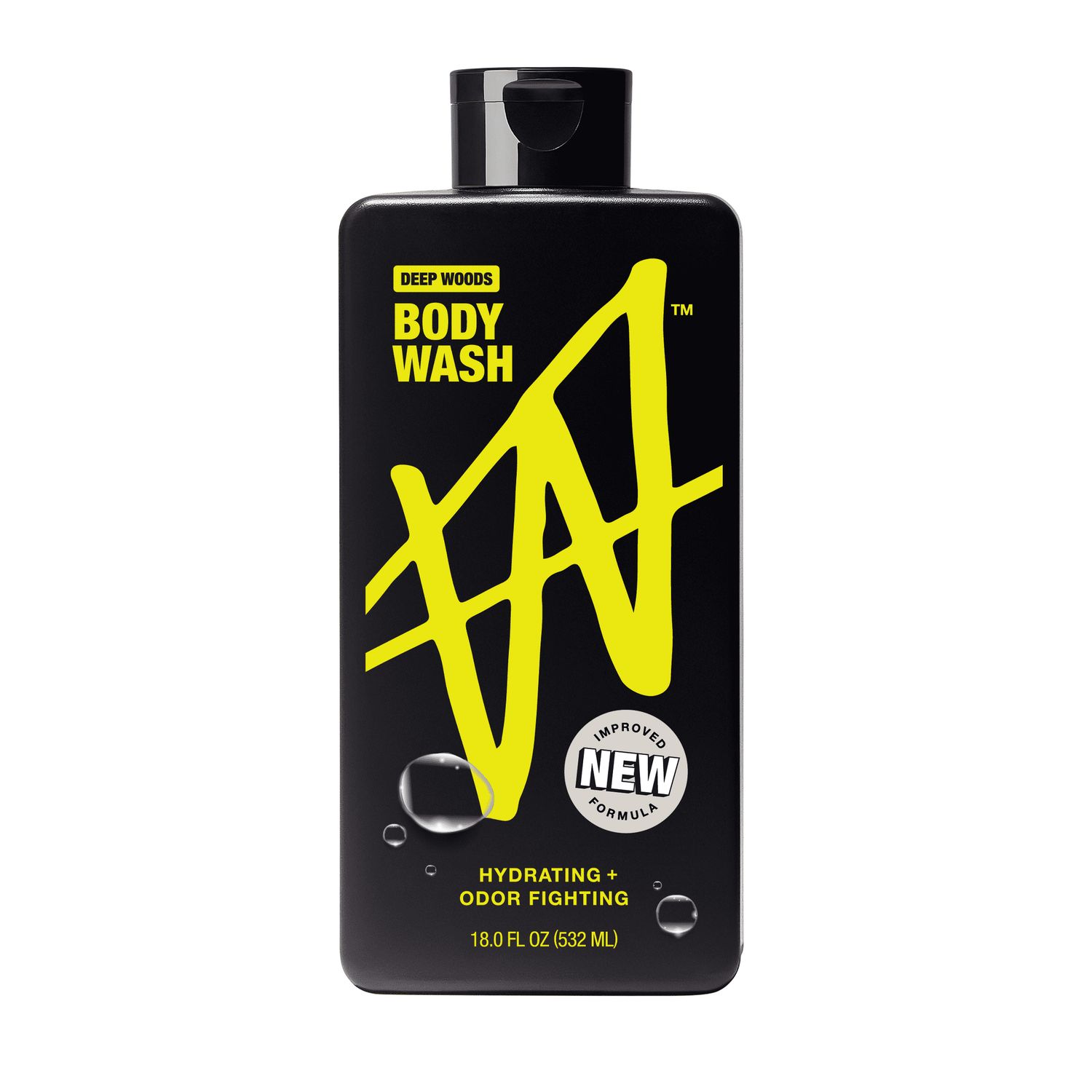 W EXFOLIATING BODY WASH, DEEP WOODS 18FL OZ - Retail $8.00