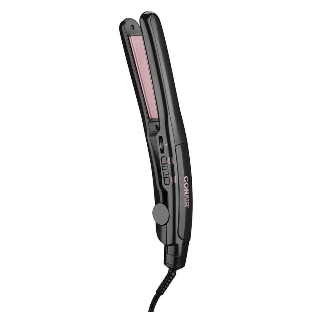 Conair 3/4  Inch Ceramic Flat Iron  Purple - Retail $17.95