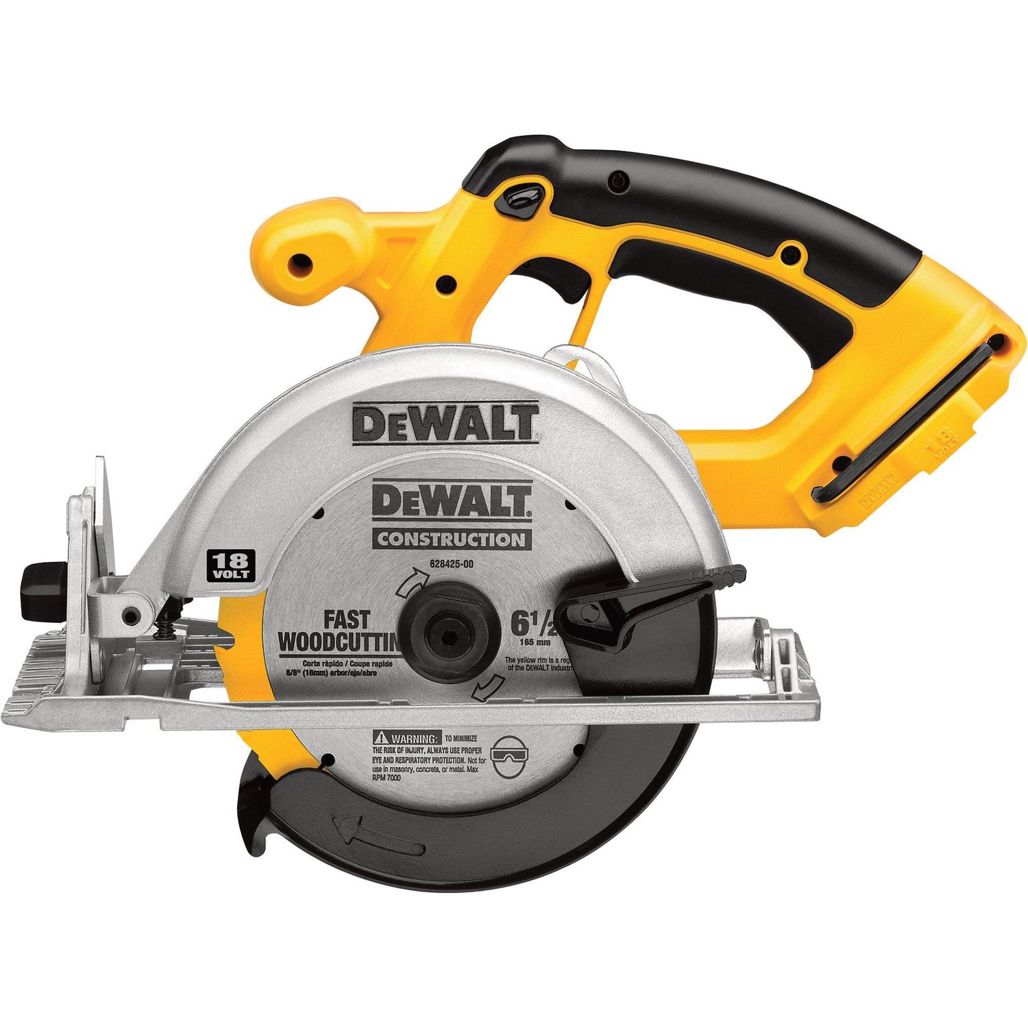 DEWALT DC390 18V Cordless Circular Saw