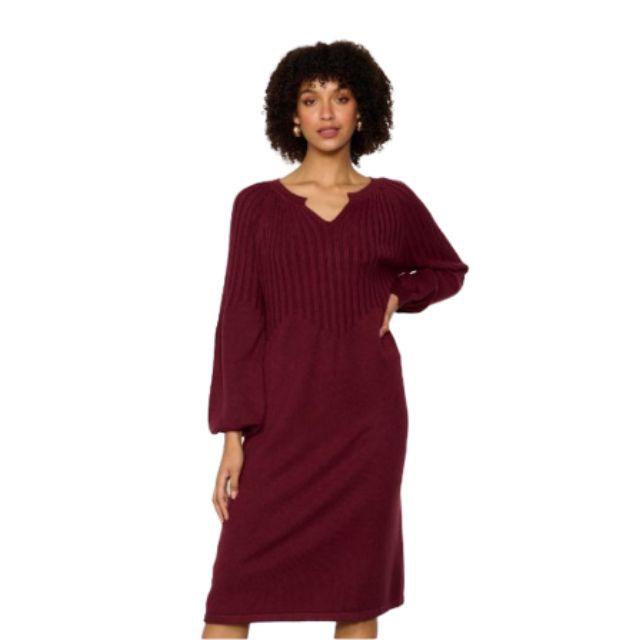 Half RibKnit Dress Shiraz