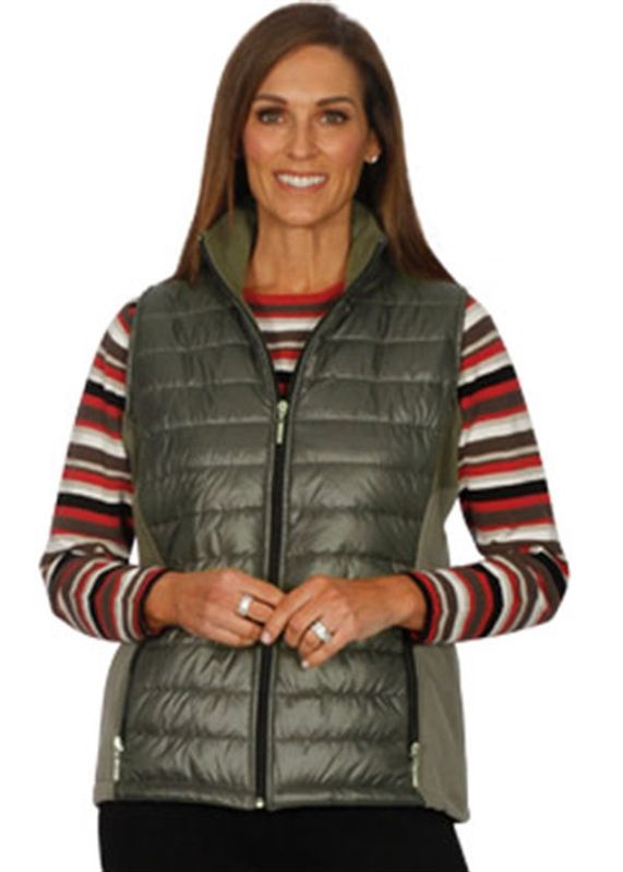 Padded Vest Grey