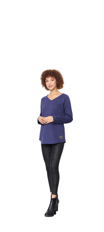 Diamonte Trim Navy