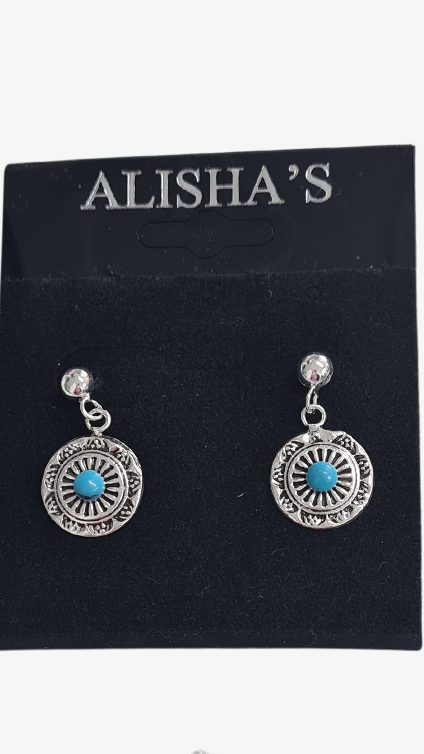 Turquoise Dangling Earrings