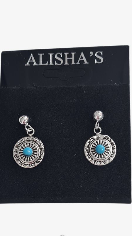 Turquoise Dangling Earrings