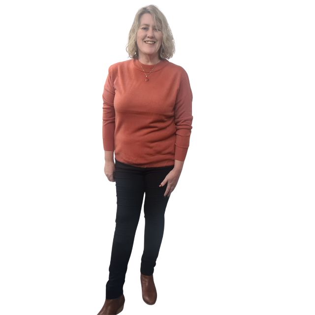 Bronte Knit-Rust