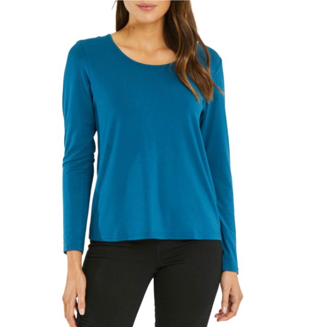 Jane Bamboo Top - Teal