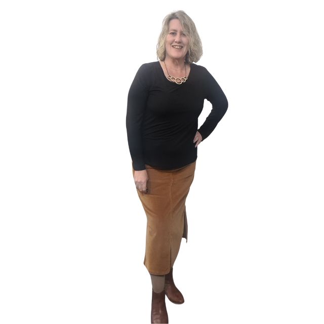 Cord Skirt Carmel