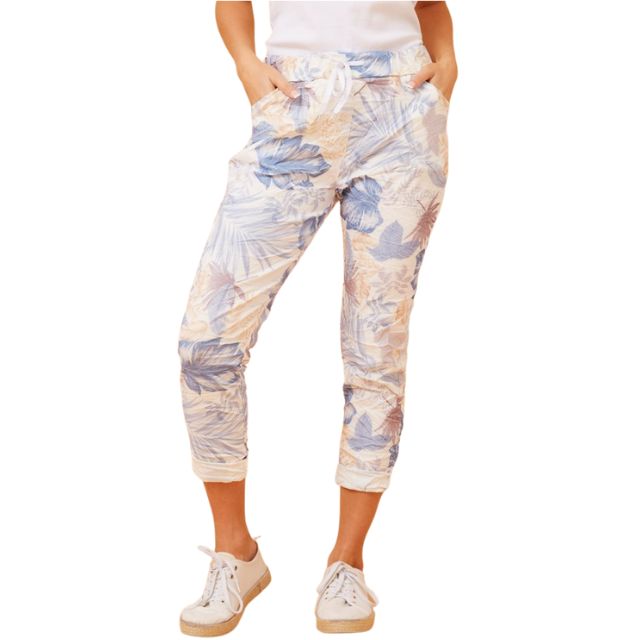 Leaf Jogger Blue