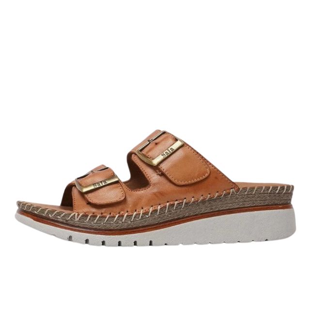 Leather Slides Coconut