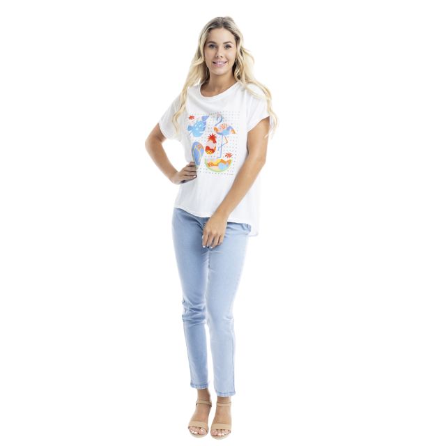 Printed Tee Summer