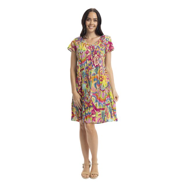 Brittney Cotton Voile Dress