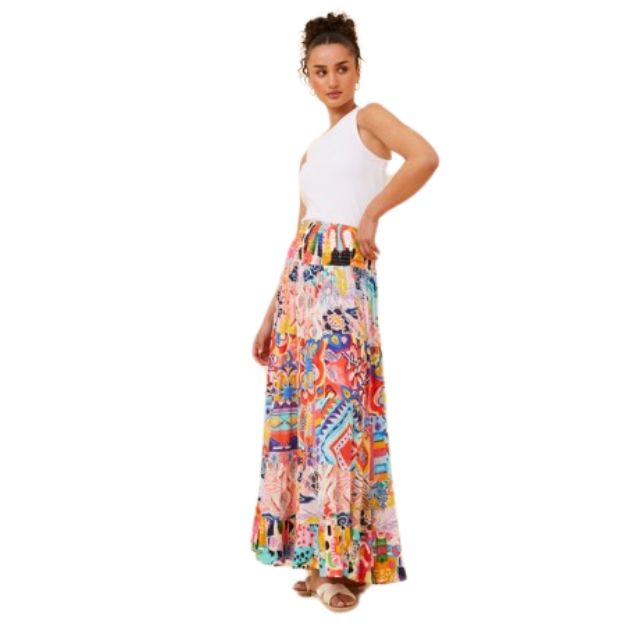 Tuscan Maxi Skirt