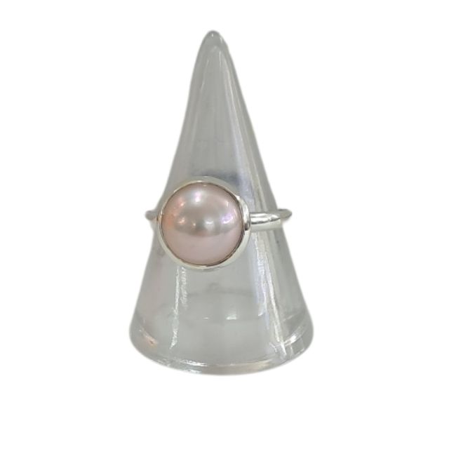 Pink Hue Fresh Water Pearl Rings