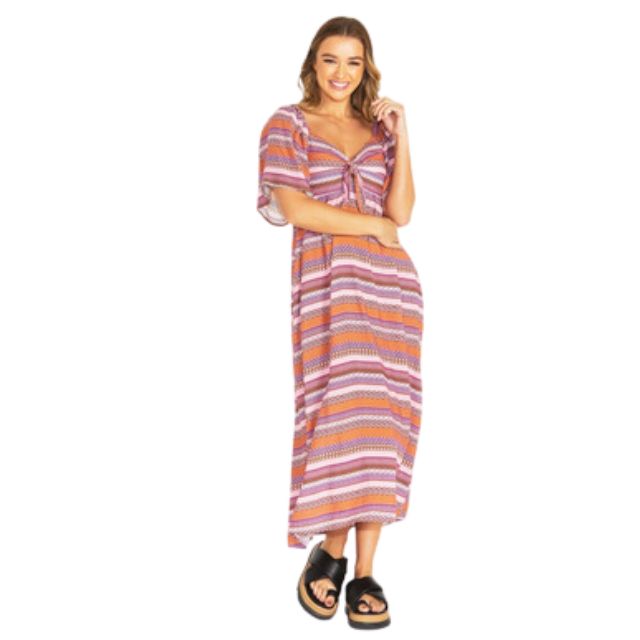Carla Midi Dress Aztec