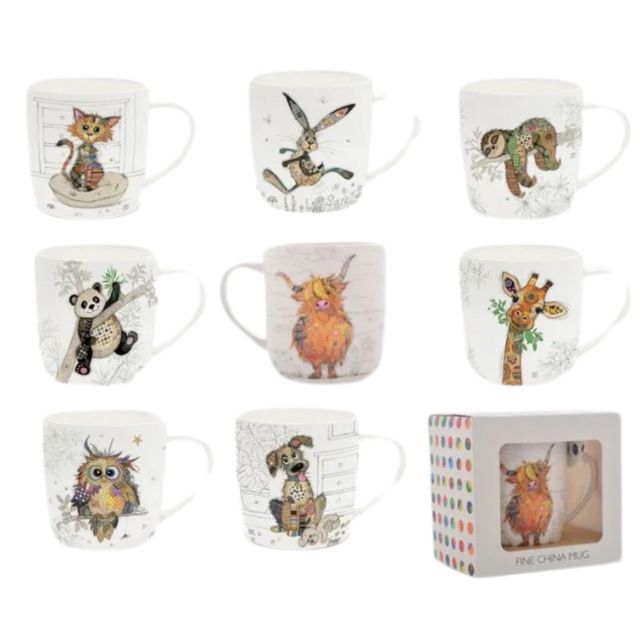 Fun Animal Print Mugs