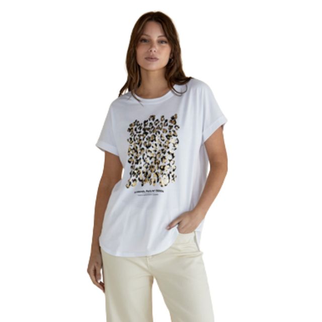Leopard Print Tee