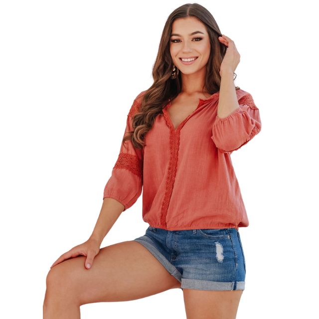Megan Top Brick