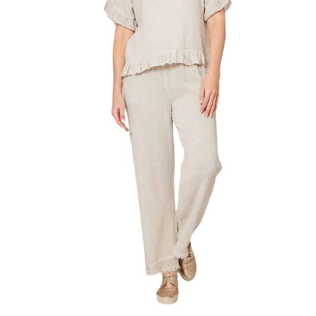 Estelle Frayed Hem Pants