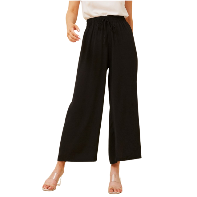 Black Wide Leg Pants
