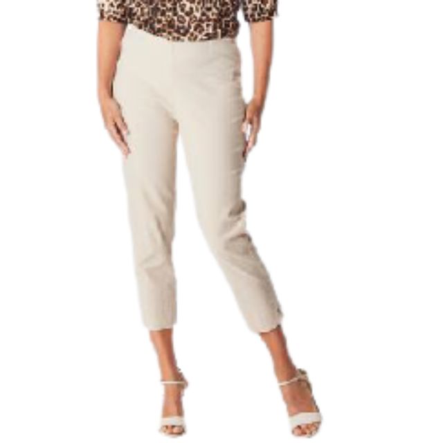 Cotton 7/8 Pants Natural