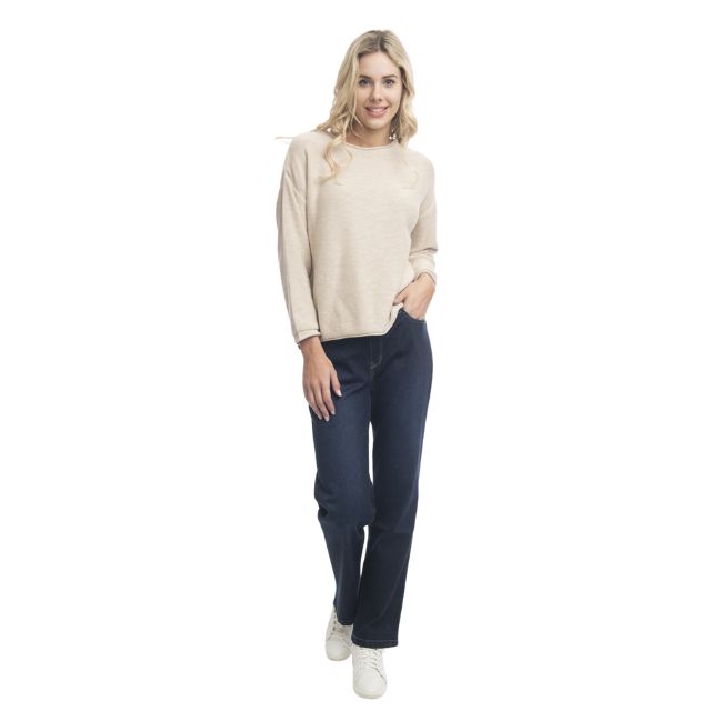 Dark Wide Leg Jeans