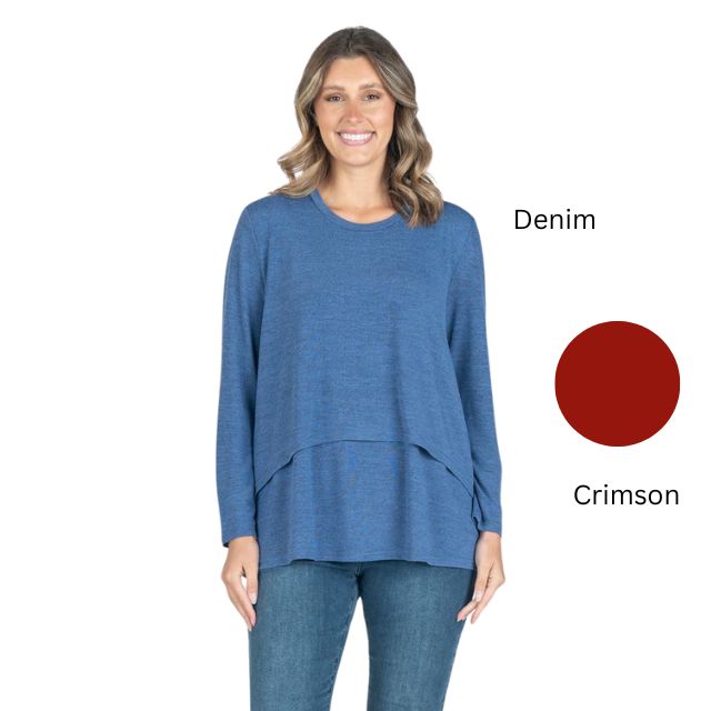 Layered Top Denim