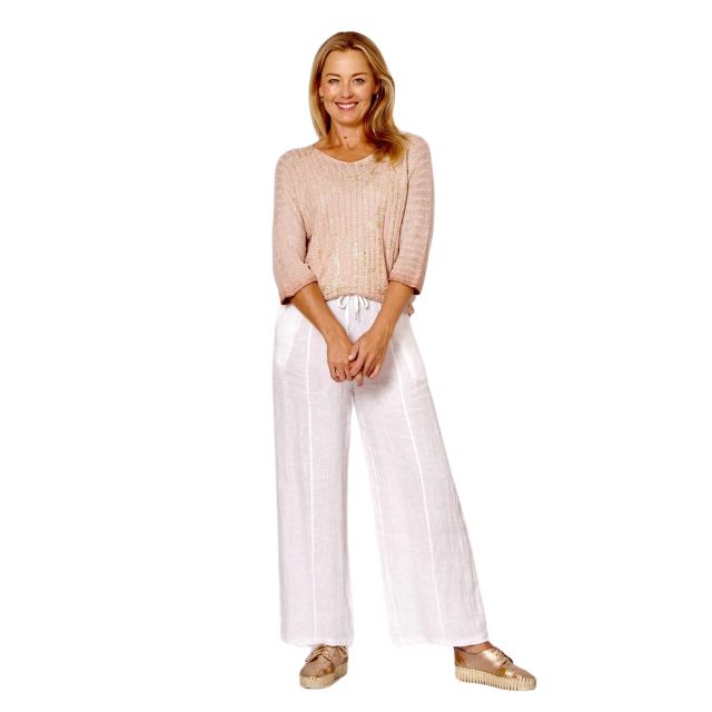 Foil Knit Blush