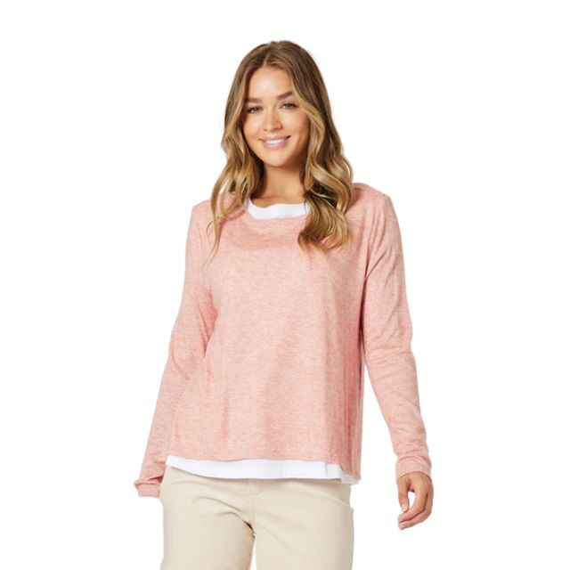 Gabby 2 in 1 Top Coral