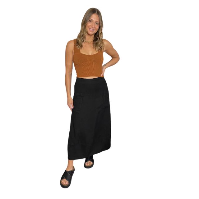 Anna Linen Skirt