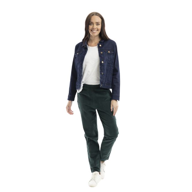 Solid Cord Pants Pine
