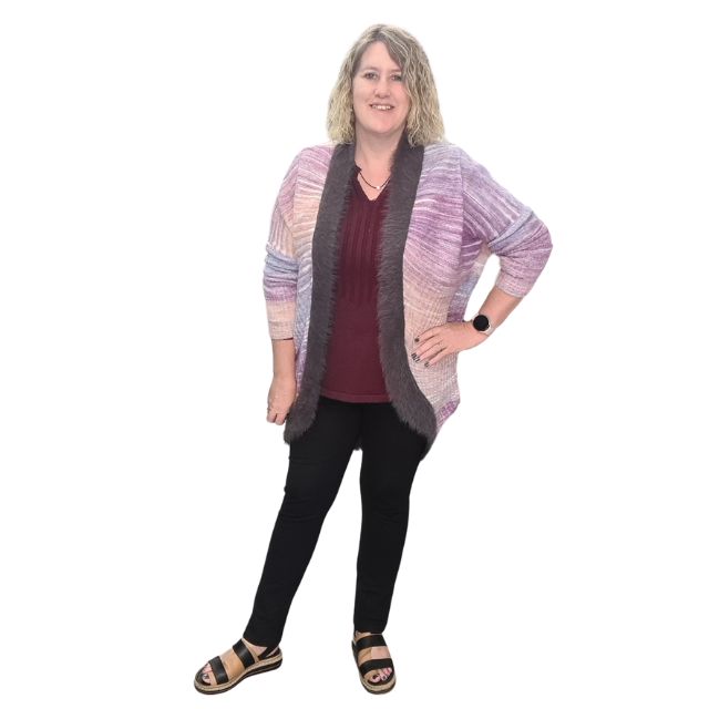 Ombre Wrap Knit