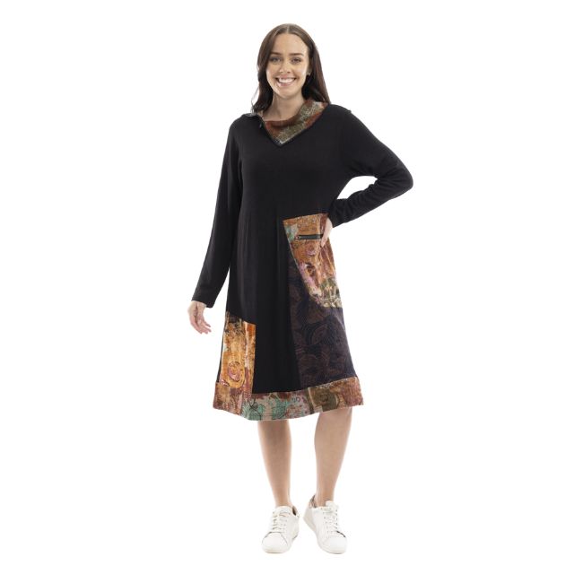 Winter Patch Dress