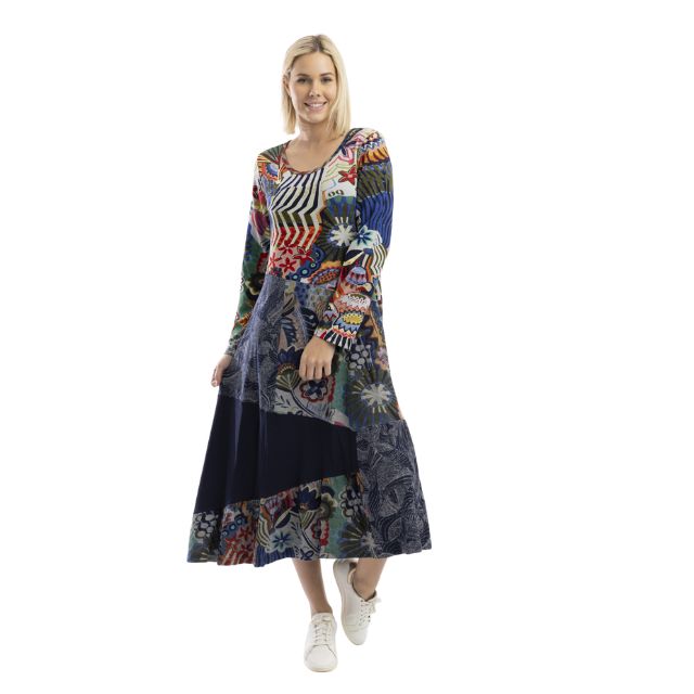 Maxi Patch Dress