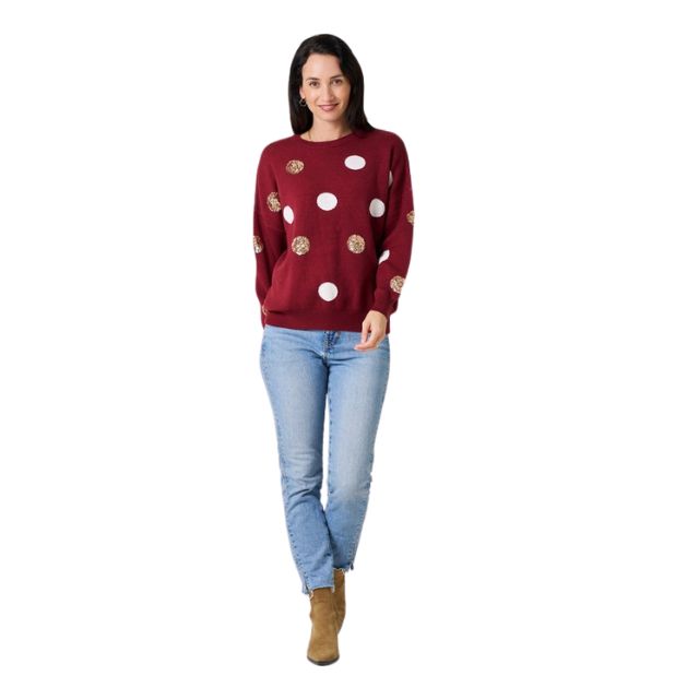 Abby Knit - Wine
