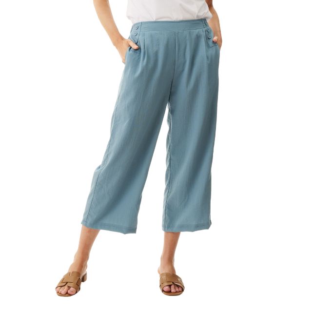 Button Detail Pant Lake