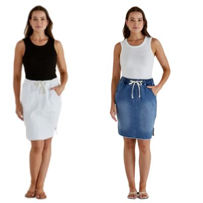 Augie Denim Skirt