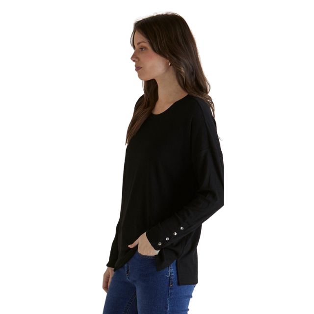 Ribbed Long Sleeve Tee